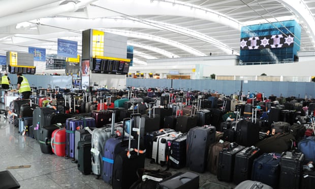 lost luggage at heathrow airport