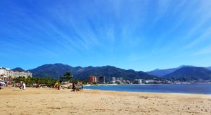 beach along Puerto Vallarta Mexico